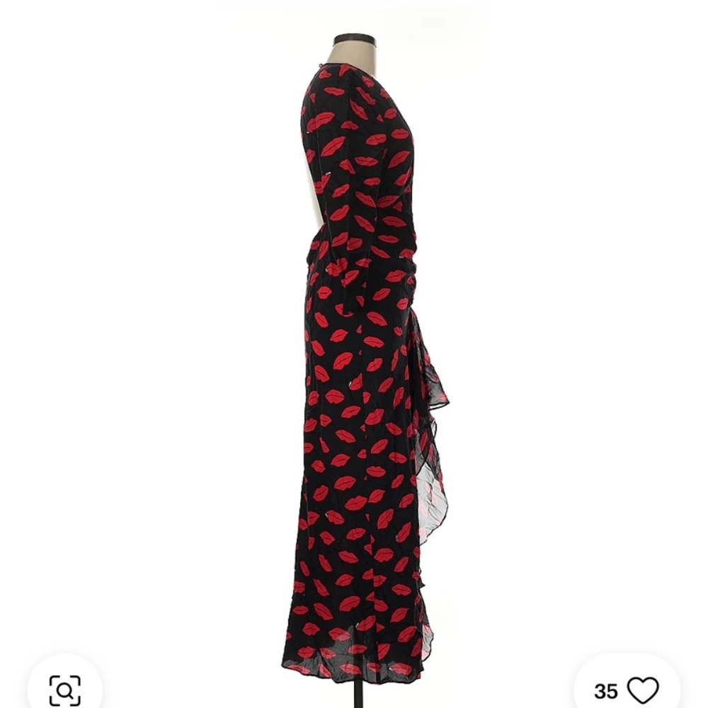 Rixo Rose Dress Kiss - Picture 2 of 4